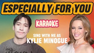 Especially For You  Karaoke Jason Donovan Part Only Kylie Minogue karaoke duet music singing [upl. by Vanni]