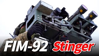 America is using the FIM92 Stinger missile to destroy Russian warplane [upl. by Hiro95]