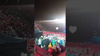 A TUTTO CUORE coreografia del pubblico Claudio Baglioni ultimo concerto Arena di Verona [upl. by Ailene]