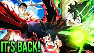 Black Clover FINALLY Returns Astas NEW POWER UP IS ENDING THE SERIES 💪🏻 LUCIUS IS FAILING 😱 [upl. by Llenyl]