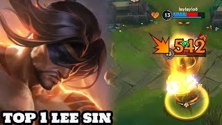 Wild Rift Lee Sin  Top 1 Lee Sin Gameplay Rank Challenger [upl. by Cohen]