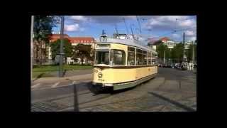 Dresden Straßenbahn quot125 Jahre Feierquot  10 Jahre Straßenbahnmuseum [upl. by Barret86]