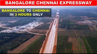 Bangalore Chennai Expressway update  Expressway Construction in India  Papa Construction [upl. by Notsuh]