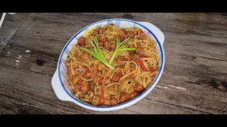 Chicken Meatball Spaghetti Recipe by Cooking with Mrs Inait [upl. by Norud]