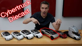 Tesla Cybertruck Diecast Unboxing Very Different from the Real Thing [upl. by Locke]