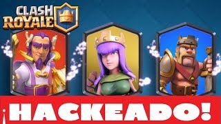 Clash Royale  Hackeado Con todas las cartas Arenas ETCLink [upl. by Aihseket]