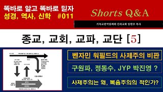 QampA 011 종교 교회 교파 교단 5 사제주의 벤자민 워필드의 분석과 비판  사제주의는 왜 복음주의의 적인가 [upl. by Levinson]