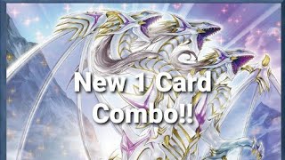 WE FINALLY GOT A 1 CARD COMBO New BlueEyes Support Blind Reaction [upl. by Sherj]