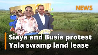 Siaya governor raises alarm over leasing out of Yala swamp land [upl. by Dorolisa]