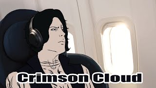 Crimson Cloud but V is singing to himself on a plane [upl. by Aciemaj]