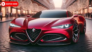 ALL NEW 2025 ALFA ROMEO ALFETTA REVEALED  FIRST LOOK [upl. by Oivlis]