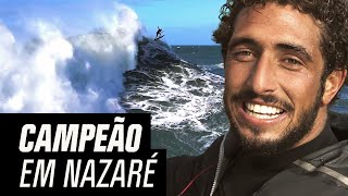 Lucas Chumbo é CAMPEÃO nas ondas gigantes de Nazaré  Equiperigo Em Nazaré  Canal OFF [upl. by Eseyt]