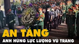 Truy điệu và an táng Anh hùng Lực lượng vũ trang nhân dân Kostas Sarantidis  Nguyễn Văn Lập [upl. by Airrat]