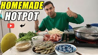 Homemade Hotpot  Hotpot recipe  Easy to cook Hot pot  Chinese Hot pot  Hotpot Pakistan  2022 [upl. by Flight]