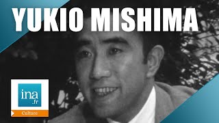 1966  Rencontre avec Yukio Mishima parlant français  Archive INA [upl. by Annayk]