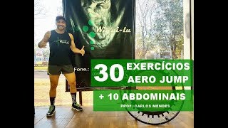 30 Exercícios para Jump  10 Abdominais Iniciantes  Prof Carlos Mendes [upl. by Virendra995]