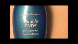 Sally Hansen Miracle Cure Review [upl. by Lusty]