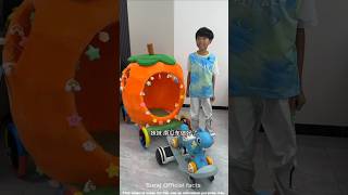 Chintu broke the cycle and Mummy got angry  😱carriage house wooden artist  shortsvideo [upl. by Eyoj]