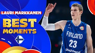 Lauri Markkanen 🇫🇮  Best Moments at FIBA Basketball World Cup 2023 [upl. by Truelove307]