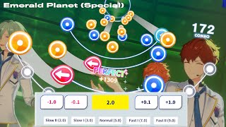 Ensemble Stars Music Emerald Planet Special SPEED 2 pass [upl. by Elyrpa]