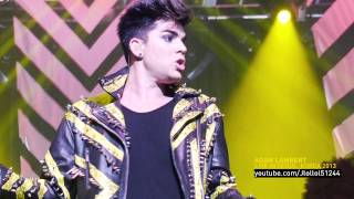 Adam Lambert  Tresspassing LIVE in Seoul Korea 20130217 [upl. by Suoivart]