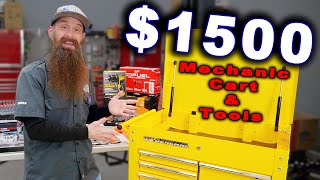 Building a Beginner Mechanic Tool Cart UNDER 1500 [upl. by Elysha]