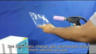 Eltech ionizing air gun  Eltech Engineers mumbai [upl. by Oiramaj525]