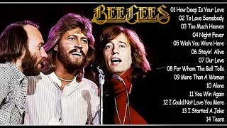 Bee Gees  The Best of All Time  Greatest Hits Classic 70s 80s 90s The Originals [upl. by Fausta]