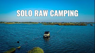 Solo Raw Car Camping near Isolated Farm  Alu Cab LT50 Roof Top Tent  Suzuki Jimny [upl. by Eben]