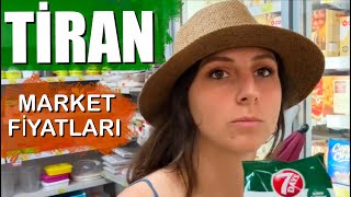 Arnavutluk TİRAN Market Fiyatları [upl. by Nova]