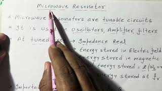 Introduction to Microwave Resonator Applications and Important Parameters  Lec1  Resonator [upl. by Efinnej]