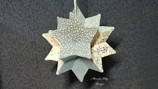 Tutorial Moravian Star [upl. by Azaleah]