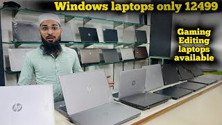 Windows Laptops only 12999 with 5 to 6 Gifts  Gaming amp Editing Laptops Available [upl. by Cresida]