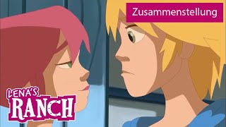 Das Feuer🐴Zusammenstellung Staffel 1  Lenas Ranch 🧲 [upl. by Aiuqes]