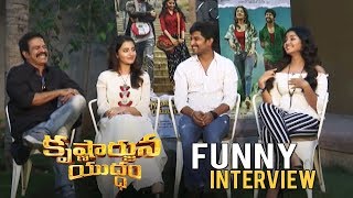 Krishnarjuna Yuddham Movie Team Funny Interview  Nani  Anupama  Brahmaji  Rukhsar Dhillon  TFPC [upl. by Aihsila308]