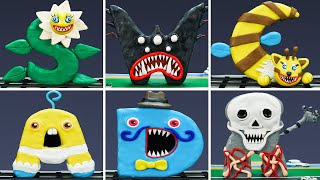 😬ALL MONSTER POPPY PLAYTIME in ALPHABET LORE Sculptures with Clay  Making Project Playtime Part 2 [upl. by Sirac]