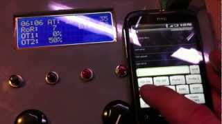 Android  Arduino PID Controller  Bluetooth  Coffee Roaster [upl. by Harrak]