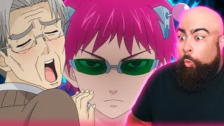 GRANDPA SAIKI  Saiki K Episode 19 Reaction [upl. by Nilrem40]