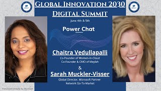 Chaitra Vedullapalli amp Sarah Muckler Visser  Ideagen Global Innovation 2030 Digtal Summit [upl. by Eislel]