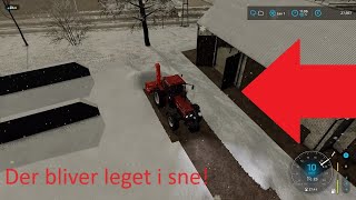 FS22 Zielonka  Episode 44  Så skal de leges i sne Letsplay [upl. by Willie]