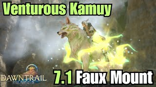 FFXIV Mounts Venturous Kamuy [upl. by Raynata]