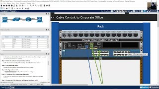 1292 Packet Tracer  Configure IPv6 Addresses on Network Devices  Physical Mode [upl. by Truelove523]