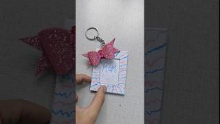 How to make paper Keychain for mummy craftideas youtubeshorts maa easycraft craft diy [upl. by Barbur]