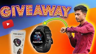 GIVEAWAY  Fire Bolt Bluetooth Calling Smart Watch  Unboxing And Giveaway [upl. by Woodman]