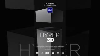 Easily Make Hyper 3D Motion Graphics in After Effects [upl. by Carla]