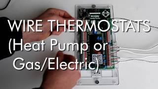 HVAC Zone Control  Ecojay SmartZone  Quick Wiring amp Setup [upl. by Evangelin]