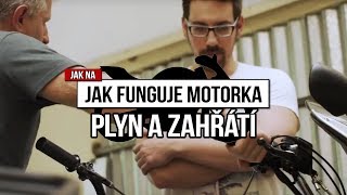 PLYN A ZAHŘÁTÍ MOTORKY  JAK FUNGUJE MOTORKA  JAK NA MOTORKU  ŘIDIČÁK NA MOTORKU [upl. by Benge]