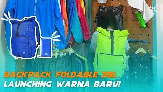 Review Backpack Foldable 35L Elfs Active  Daypack  Tas Ransel  Multifungsi amp Bisa Dilipat [upl. by Minetta]