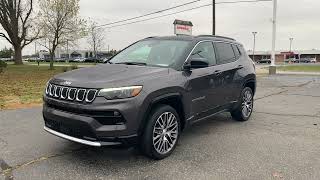 Used 2024 Jeep Compass Limited Walk Around P587803 [upl. by Haughay]