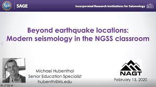 Beyond Earthquake Locations Modern Seismology in the NGSS Classroom [upl. by Aruam]